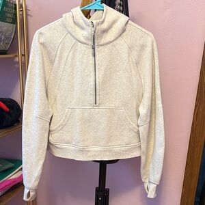 Scuba Oversized Half Zip Hoodie